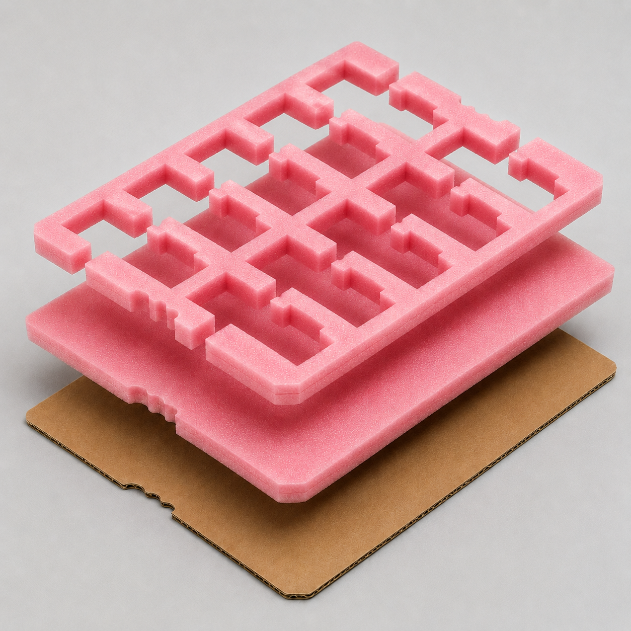 Completed multi-board circuit board shipping pack